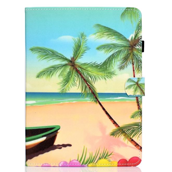 iPad Air (2022) / iPad Air (2020) Tablet Hülle - Case aus Leder - Beach
