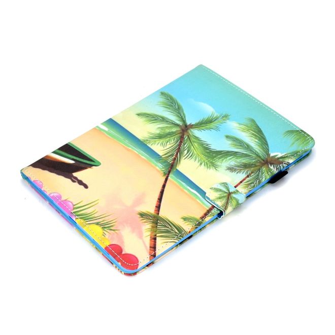 iPad Air (2022) / iPad Air (2020) Tablet Hülle - Case aus Leder - Beach