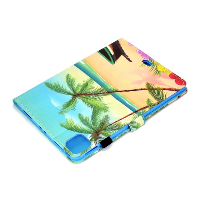 iPad Air (2022) / iPad Air (2020) Tablet Hülle - Case aus Leder - Beach