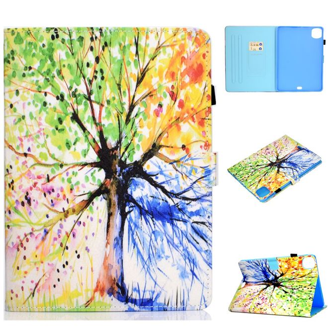 iPad Air (2022) / iPad Air (2020) Tablet Case - Leather Case - Colored Tree