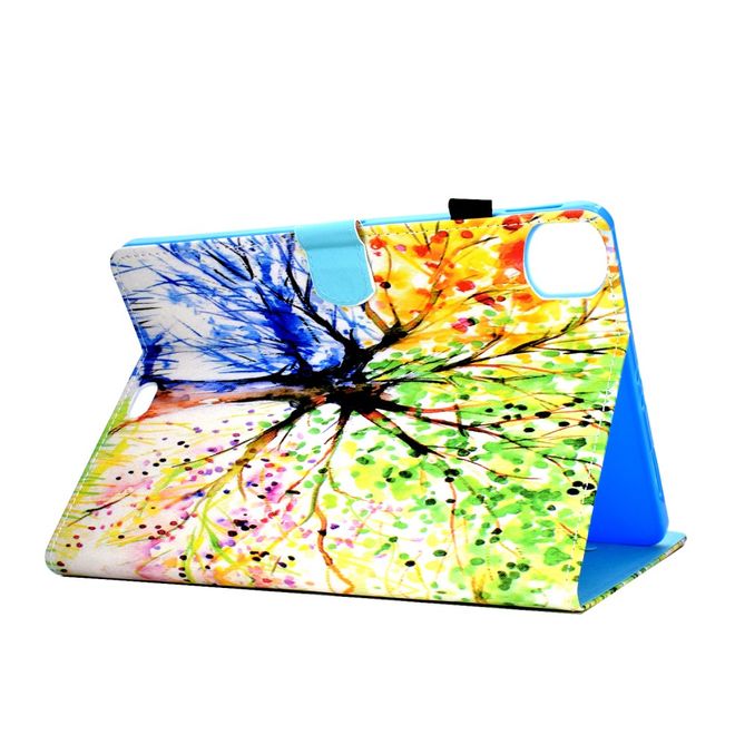 iPad Air (2022) / iPad Air (2020) Tablet Case - Leather Case - Colored Tree