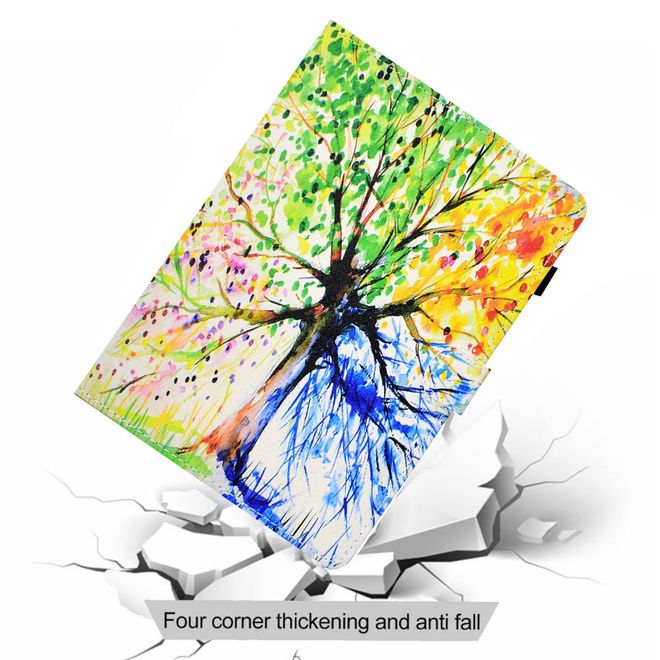 iPad Air (2022) / iPad Air (2020) Tablet Case - Leather Case - Colored Tree