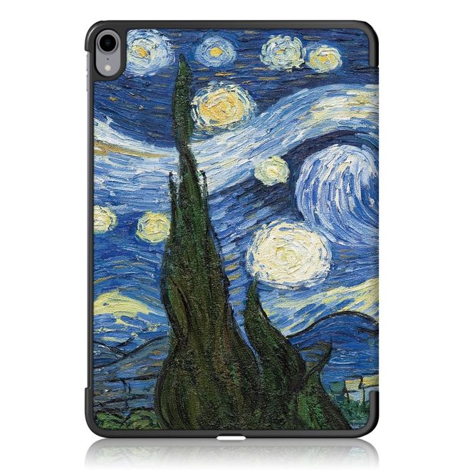Étui pour iPad Air (2022) / iPad Air (2020) - Étui en cuir à trois volets - Peinture
