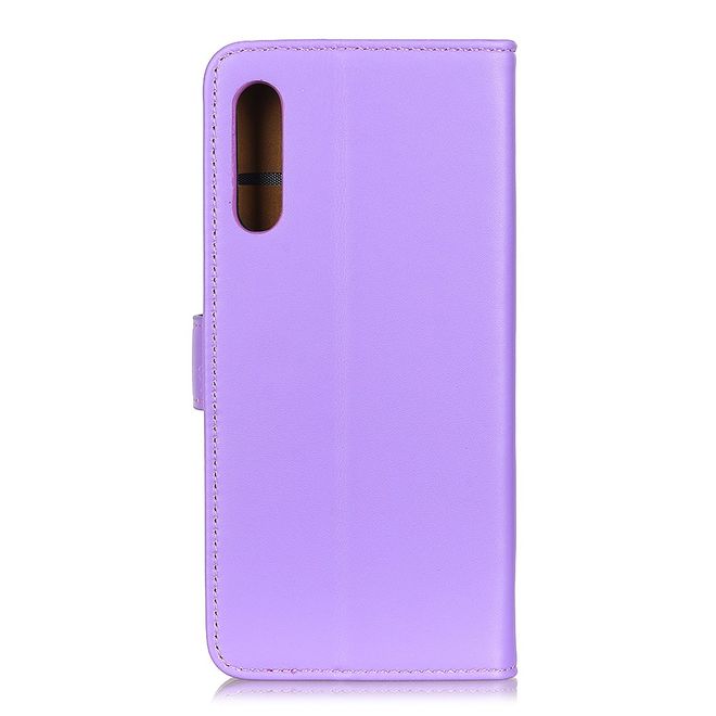 Sony Xperia 5 II Handy Hülle - Classic II Leder Bookcover Series - purpur