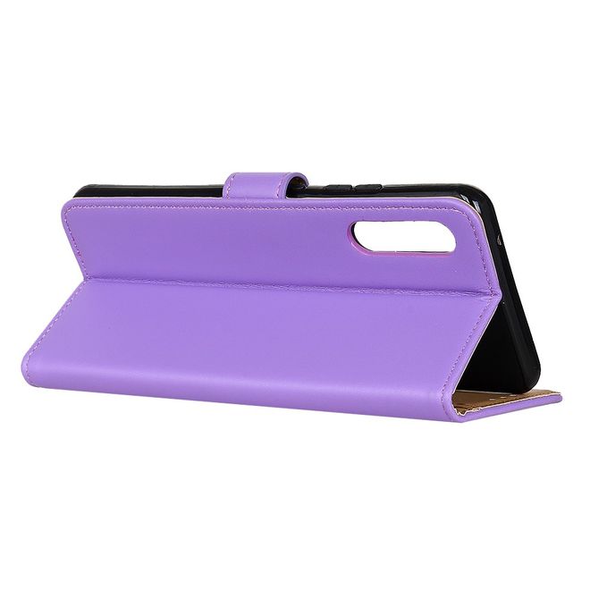 Sony Xperia 5 II Handy Hülle - Classic II Leder Bookcover Series - purpur