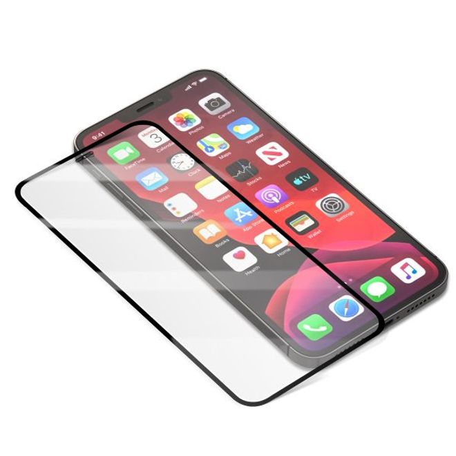 iPhone 12 mini Panzerglas 3D Full Screen - Full Glue Displayschutz (0.33 mm) - schwarz