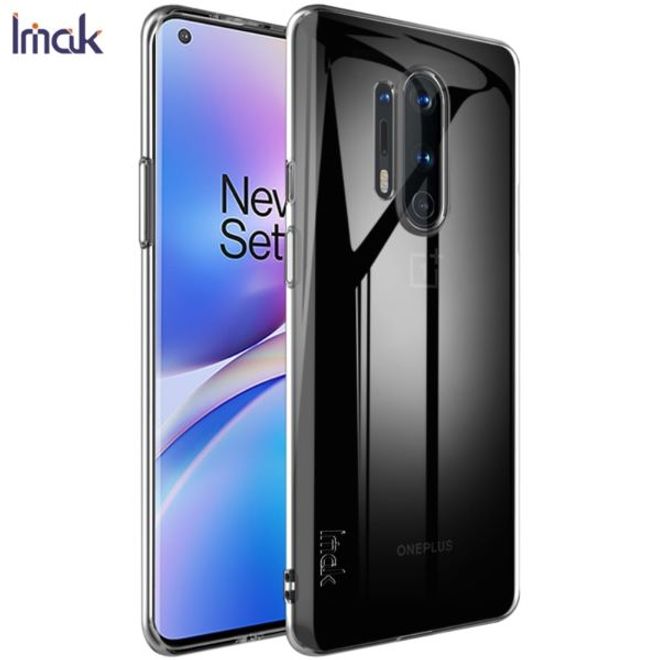 Imak - OnePlus 8 Pro Hülle - Softcase aus TPU - UX-5 Series - transparent