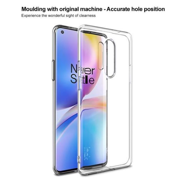 Imak - OnePlus 8 Pro Hülle - Softcase aus TPU - UX-5 Series - transparent