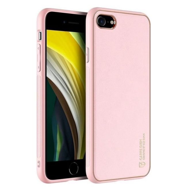 Dux Ducis - iPhone SE (2022) / SE (2020) / 8 / 7 Hülle - Handy Bookcover - Yolo Series - rosa