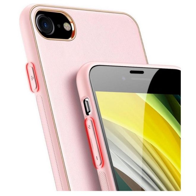 Dux Ducis - iPhone SE (2022) / SE (2020) / 8 / 7 Hülle - Handy Bookcover - Yolo Series - rosa