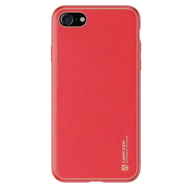 Dux Ducis - iPhone SE (2022) / SE (2020) / 8 / 7 Hülle - Handy Bookcover - Yolo Series - rot