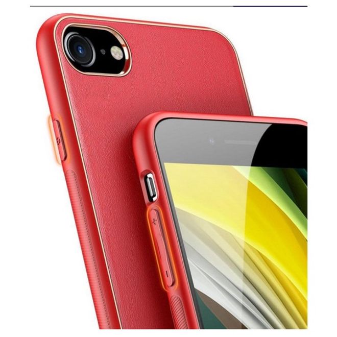 Dux Ducis - iPhone SE (2022) / SE (2020) / 8 / 7 Hülle - Handy Bookcover - Yolo Series - rot