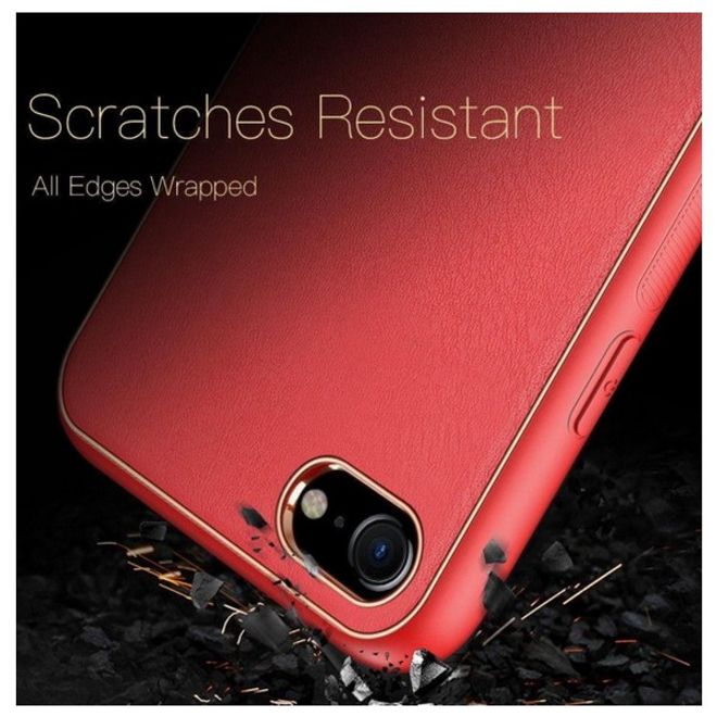 Dux Ducis - iPhone SE (2022) / SE (2020) / 8 / 7 Hülle - Handy Bookcover - Yolo Series - rot