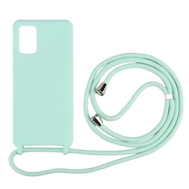 Samsung Galaxy S20+ Handykette - Necklace TPU Umhänge Hülle - mint