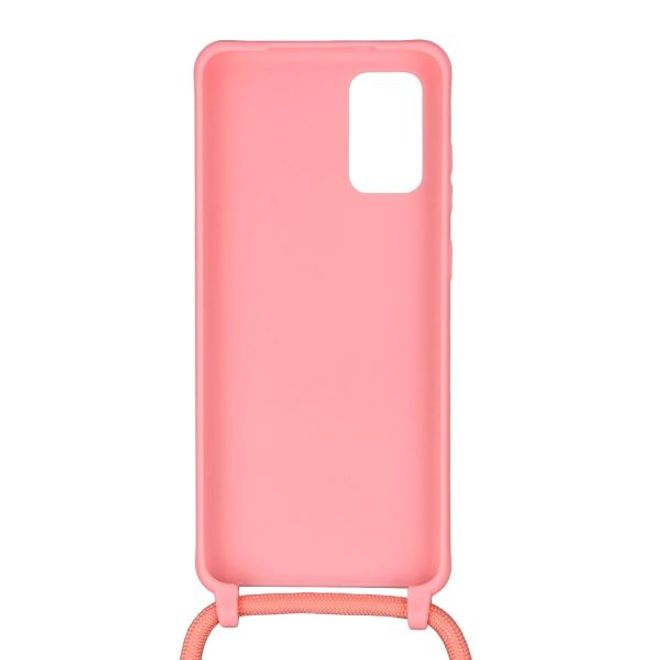Samsung Galaxy S20 Ultra Handykette - Necklace TPU Umhänge Hülle - pink