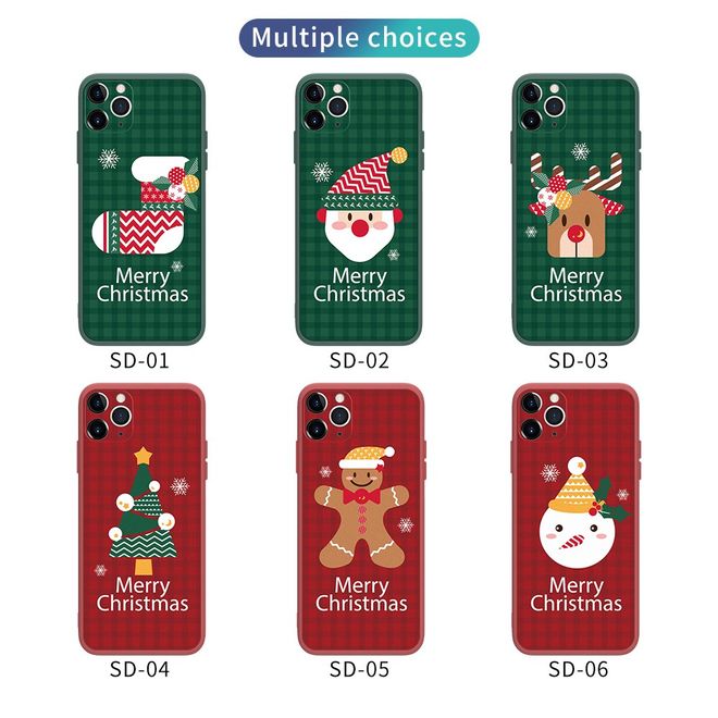 Coque pour iPhone 12 Pro Max - Coque souple en silicone - Noël - Chaussettes