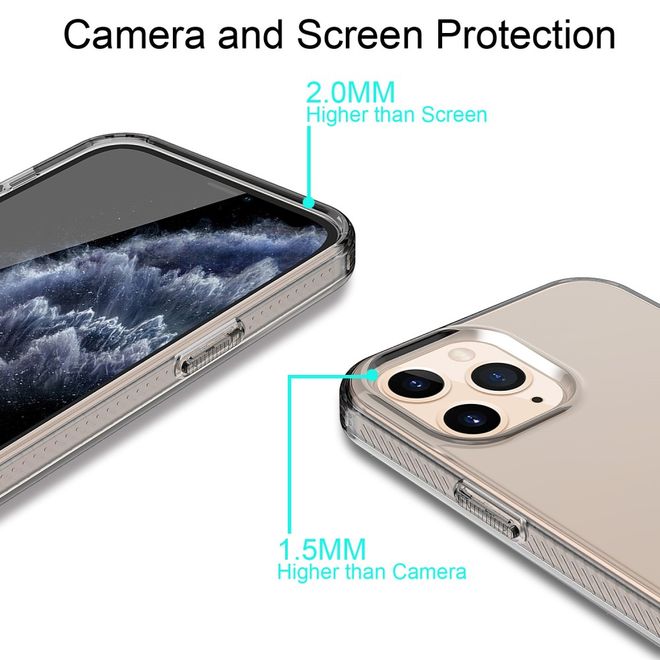 Coque pour iPhone 12 Pro Max - Série TPU souple - Grise