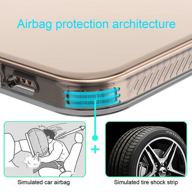 Coque pour iPhone 12 Pro Max - Série TPU souple - Grise