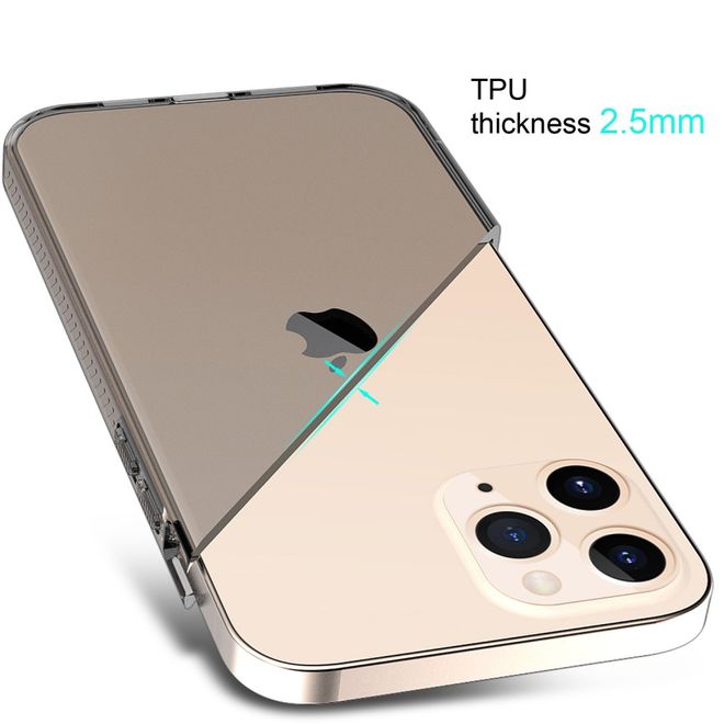 Coque pour iPhone 12 Pro Max - Série TPU souple - Grise