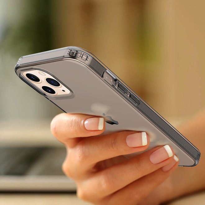 Coque pour iPhone 12 Pro Max - Série TPU souple - Grise