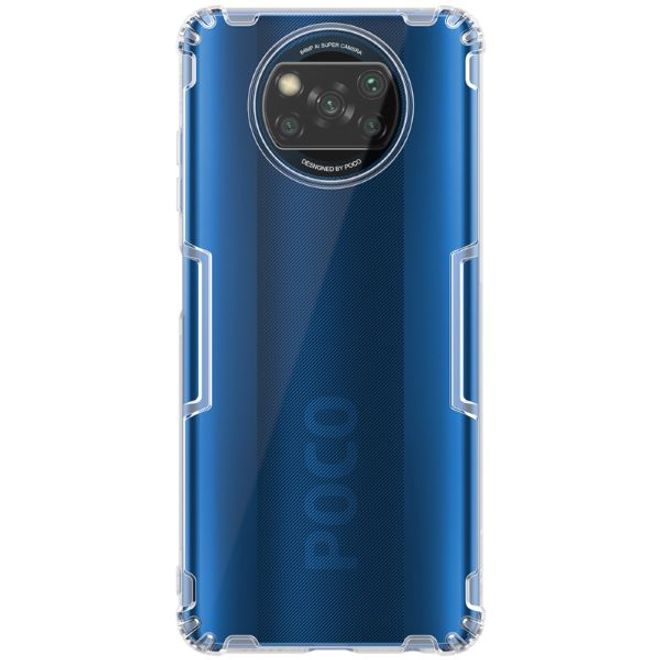 Nillkin - Xiaomi Poco X3 Pro / X3 NFC Hülle - Case aus elastischem Plastik - Nature Soft Series - transparent