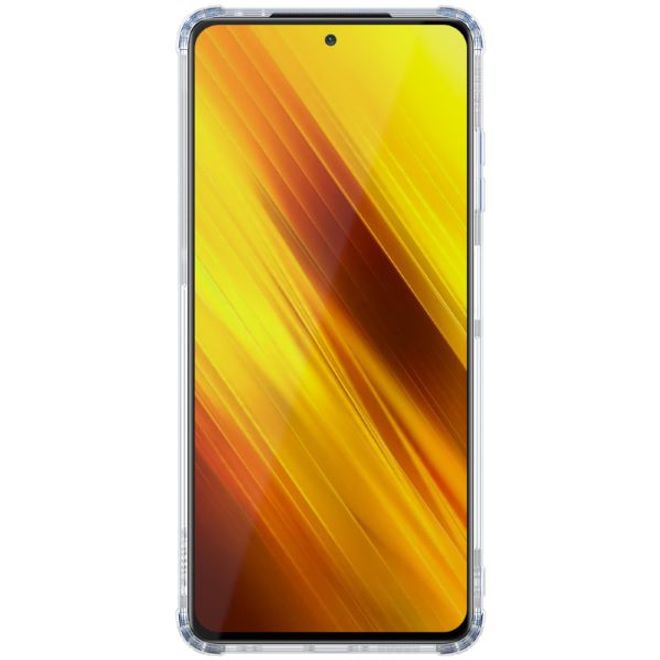 Nillkin - Xiaomi Poco X3 Pro / X3 NFC Hülle - Case aus elastischem Plastik - Nature Soft Series - transparent