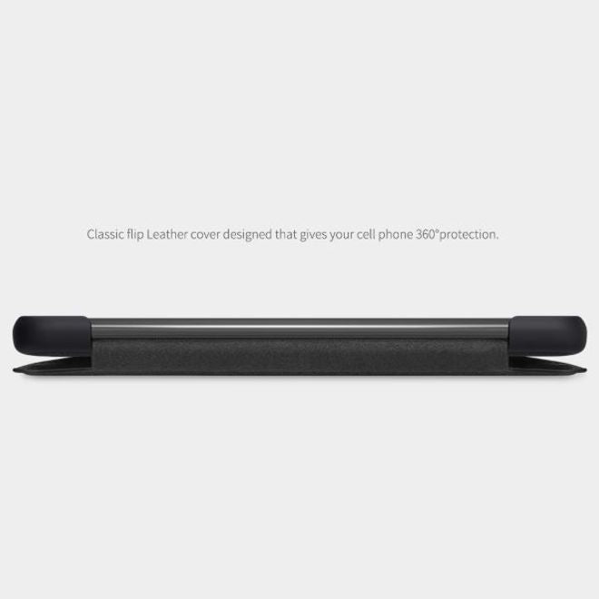 Nillkin - Xiaomi Poco X3 Pro / X3 NFC Hülle - Leder Book Case - Qin Series - schwarz