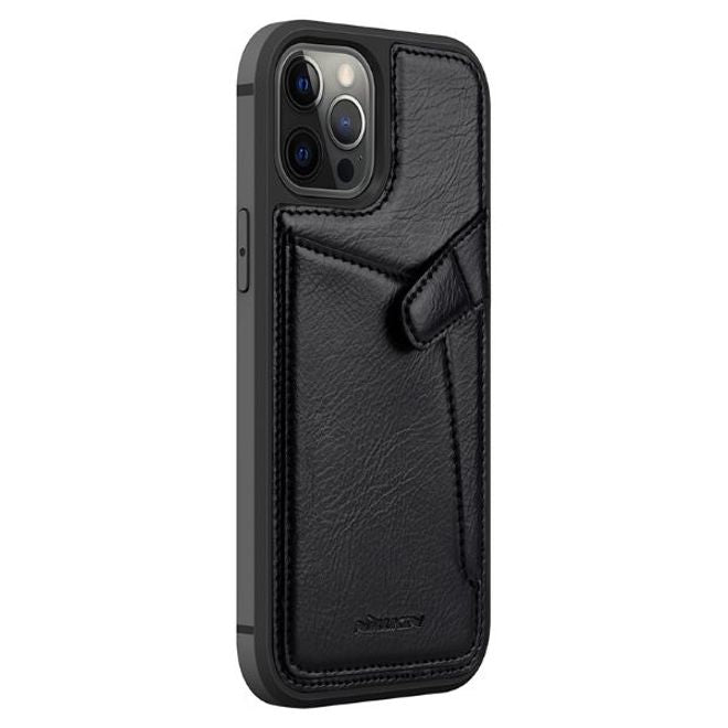 Nillkin - iPhone 12 Pro Max Hülle - Hardcase mit Kreditkartenfach - Aoge Series - schwarz