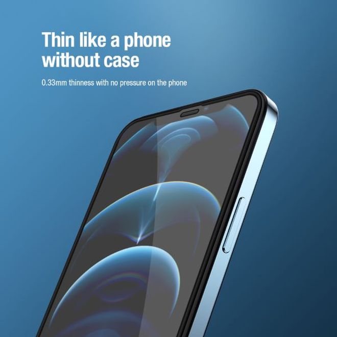 Nillkin - iPhone 12 mini Schutzglas Displayschutz - aus gehärtetem Glas - Vollabdeckung