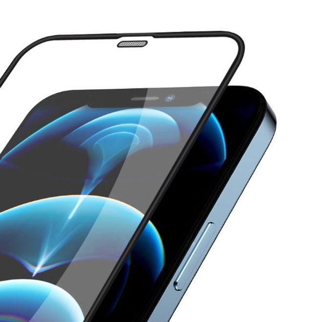 Nillkin - iPhone 12 Pro Max Schutzglas Displayschutz - aus gehärtetem Glas - Vollabdeckung