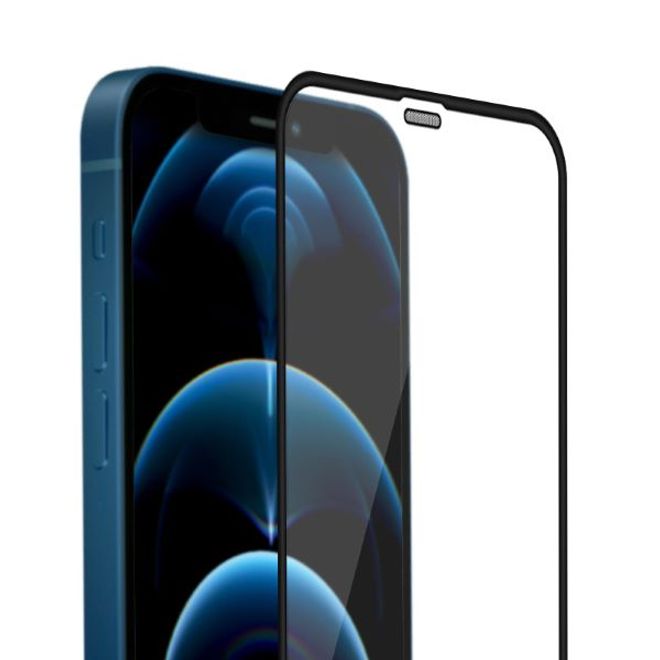 Nillkin - iPhone 12 Pro Max Schutzglas Displayschutz - aus gehärtetem Glas - Vollabdeckung