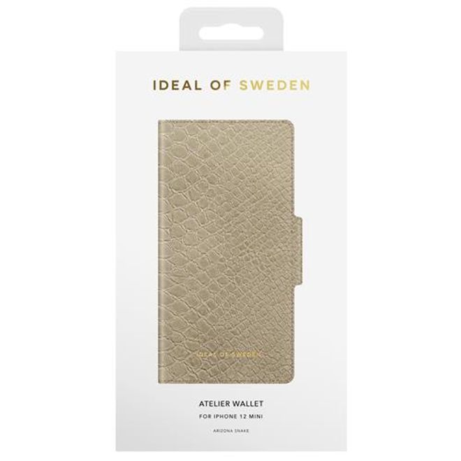 iDeal of Sweden - iPhone 12 mini Hülle - Atelier Wallet - Arizona Snake
