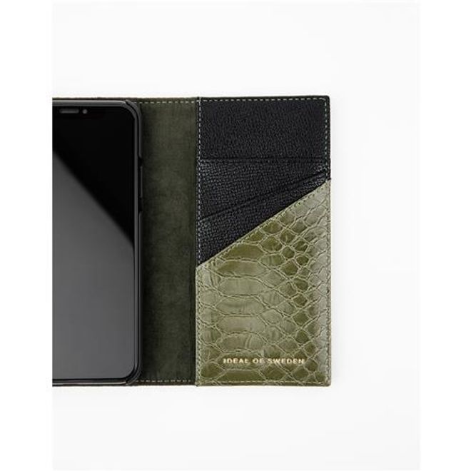 iDeal of Sweden - iPhone 12 mini Hülle - Clutch - Green Snake