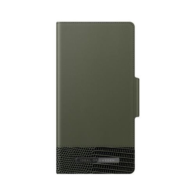 iDeal of Sweden - iPhone 12 mini Hülle - Designer Bookcover Metal Woods - mehrfarbig