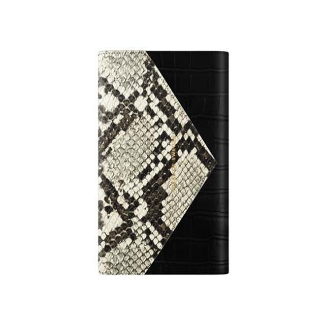 iDeal of Sweden - iPhone 12 mini Hülle - Designer Bookcover Midnight Python - mehrfarbig