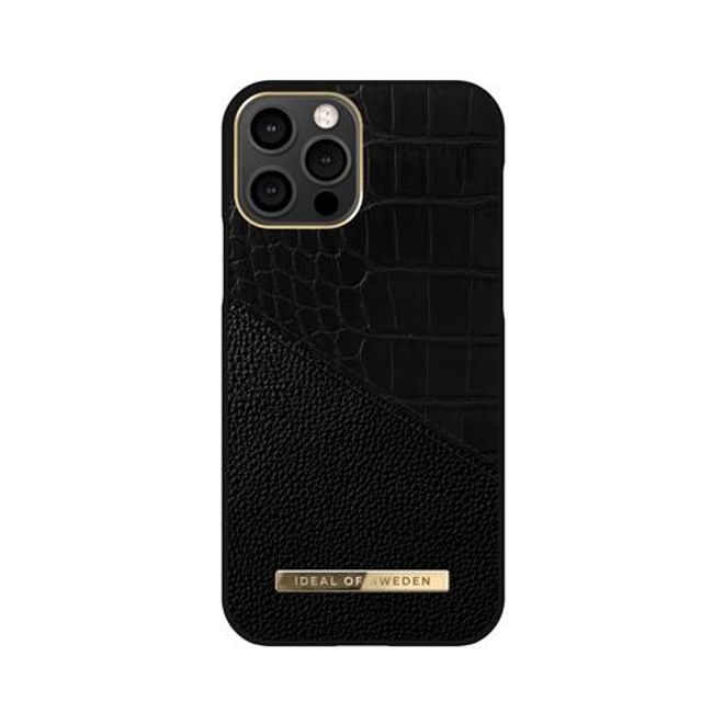 iDeal of Sweden - iPhone 12 / iPhone 12 Pro Hülle, Designer Case Nightfall Croco - mehrfarbig