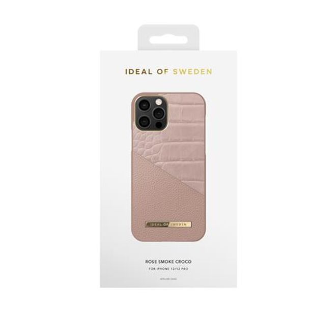 iDeal of Sweden - iPhone 12 / iPhone 12 Pro Hülle - Atelier Case - Rose Smoke Croco