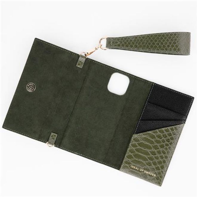 iDeal of Sweden - iPhone 12 / iPhone 12 Pro Hülle - Clutch - Green Snake