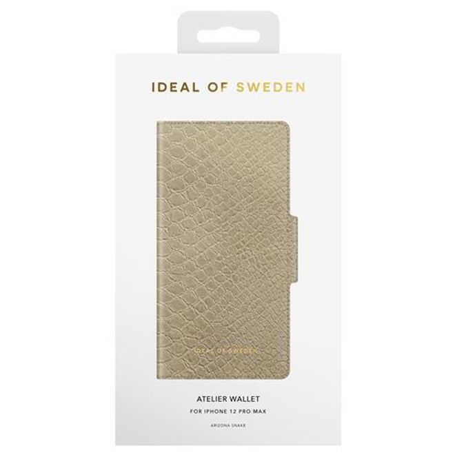 iDeal of Sweden - iPhone 12 Pro Max Hülle - Atelier Wallet - Arizona Snake