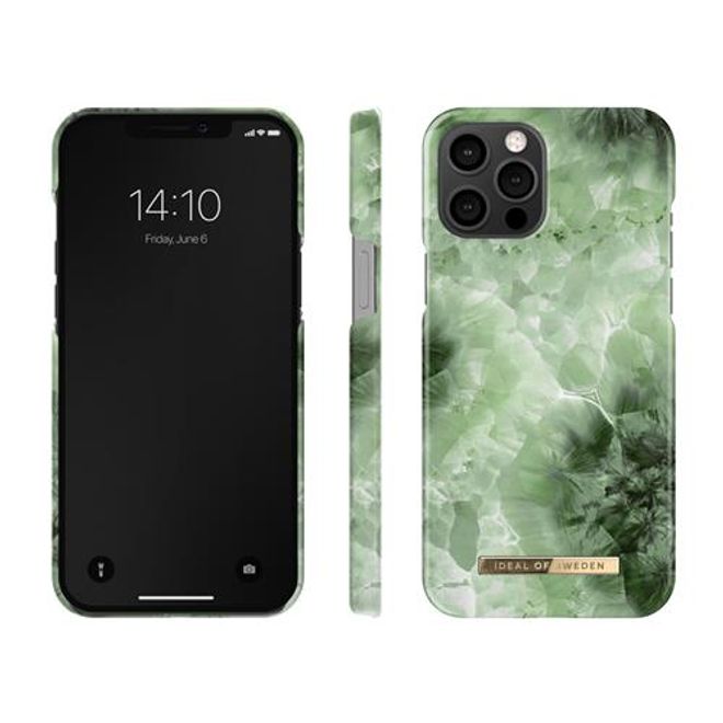 iDeal of Sweden - iPhone 12 Pro Max Hülle, Designer Case Crystal Green Sky - mehrfarbig