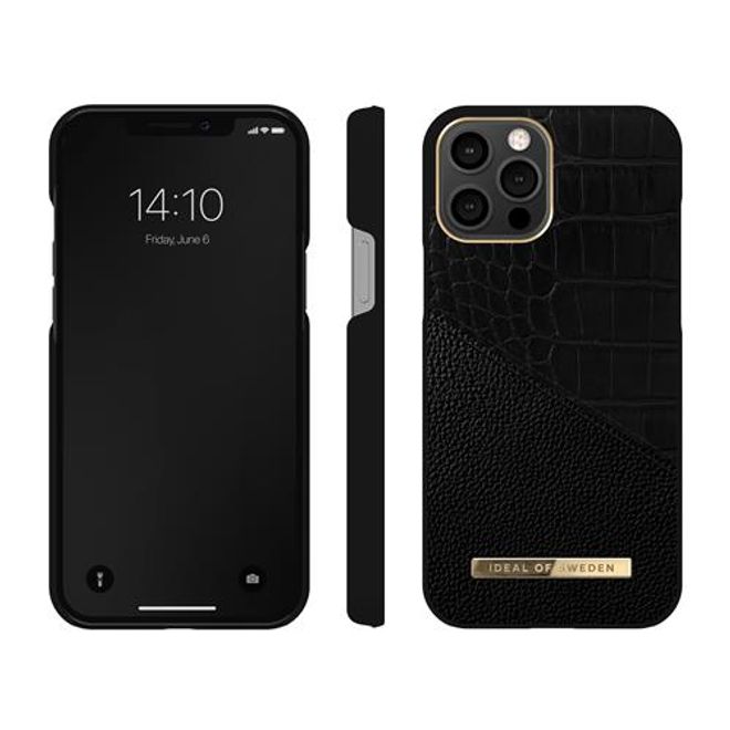 iDeal of Sweden - iPhone 12 Pro Max Hülle, Designer Case Nightfall Croco - mehrfarbig