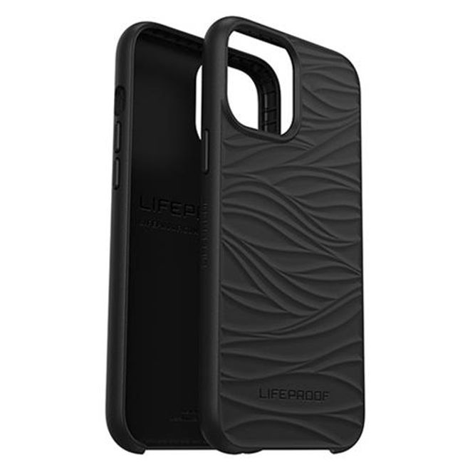 LifeProof - iPhone 12 Pro Max Hülle - Hardcase aus Ocean Recycling Plastik - WAKE Series - schwarz