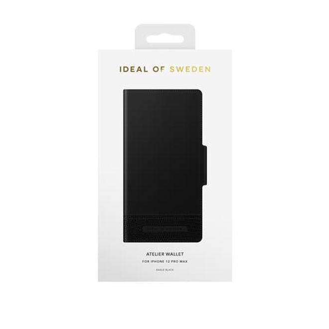 iDeal of Sweden - iPhone 12 Pro Max Hülle - Designer Bookcover Eagle Black - mehrfarbig
