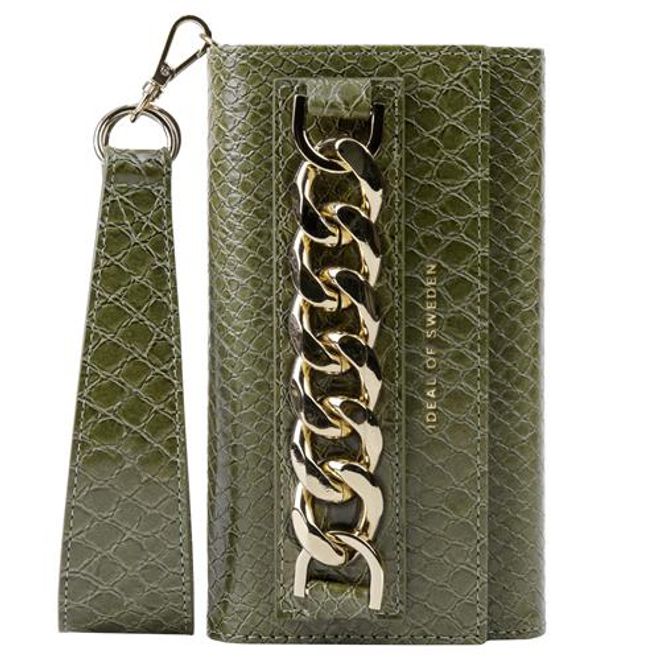 iDeal of Sweden - iPhone 12 Pro Max Hülle - Clutch - Green Snake