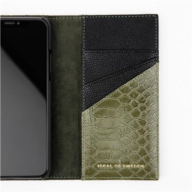 iDeal of Sweden - iPhone 12 Pro Max Hülle - Clutch - Green Snake