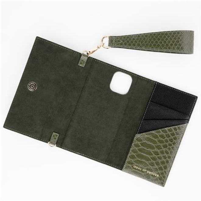 iDeal of Sweden - iPhone 12 Pro Max Hülle - Clutch - Green Snake