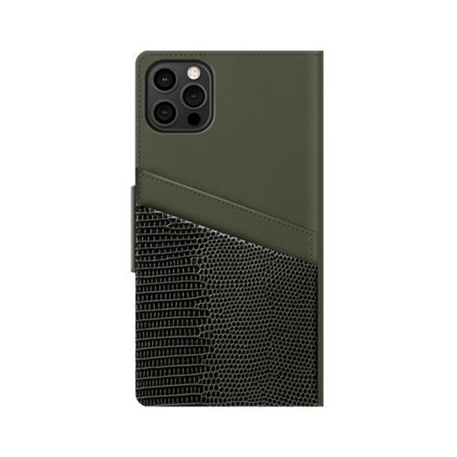 iDeal of Sweden - iPhone 12 Pro Max Hülle - Designer Bookcover Metal Woods - mehrfarbig