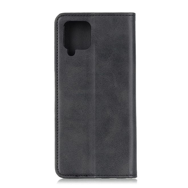 Samsung Galaxy A42 5G Handy Hülle - Classic V Leder Bookcover Series - schwarz
