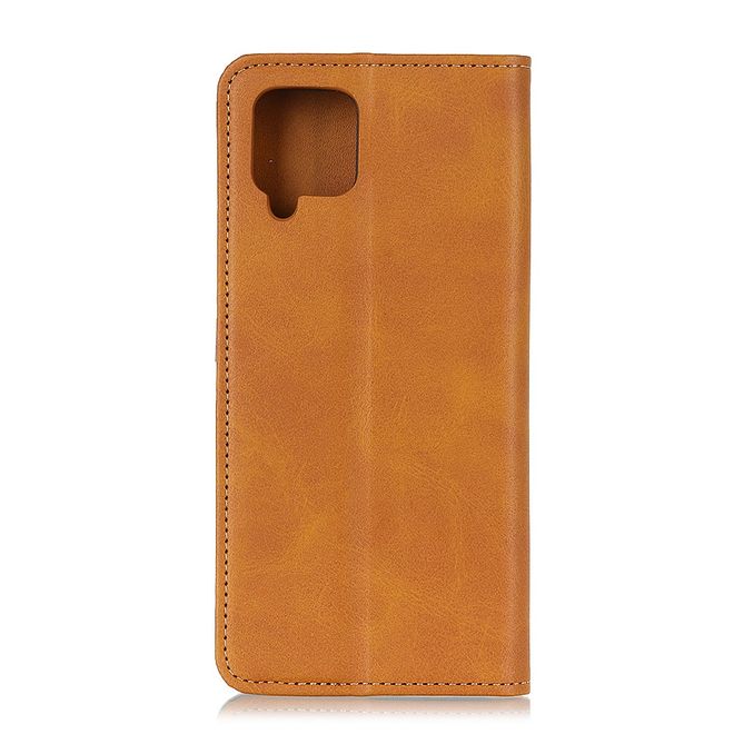 Samsung Galaxy A42 5G Handy Hülle - Classic V Leder Bookcover Series - braun
