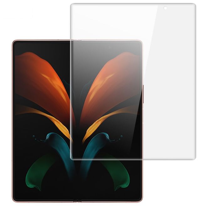 Imak - Samsung Galaxy Z Fold 2 Schutfolie Set - Hydrogel Schutzfilm - 3-teilig - transparent